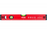 Пузырьковый строительный уровень с магнитом RGK U6040 0,4 м (40 см)