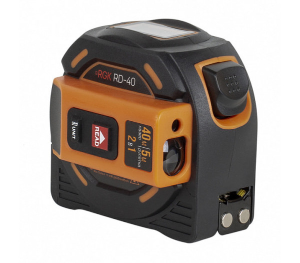 Лазерный дальномер с рулеткой RGK RD-40