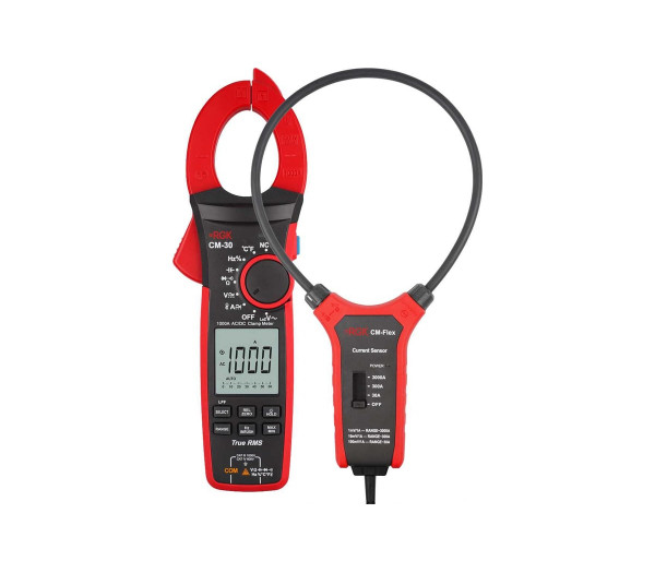 Токоизмерительные клещи RGK CM-30 + Токовый датчик CM-Flex + поверка